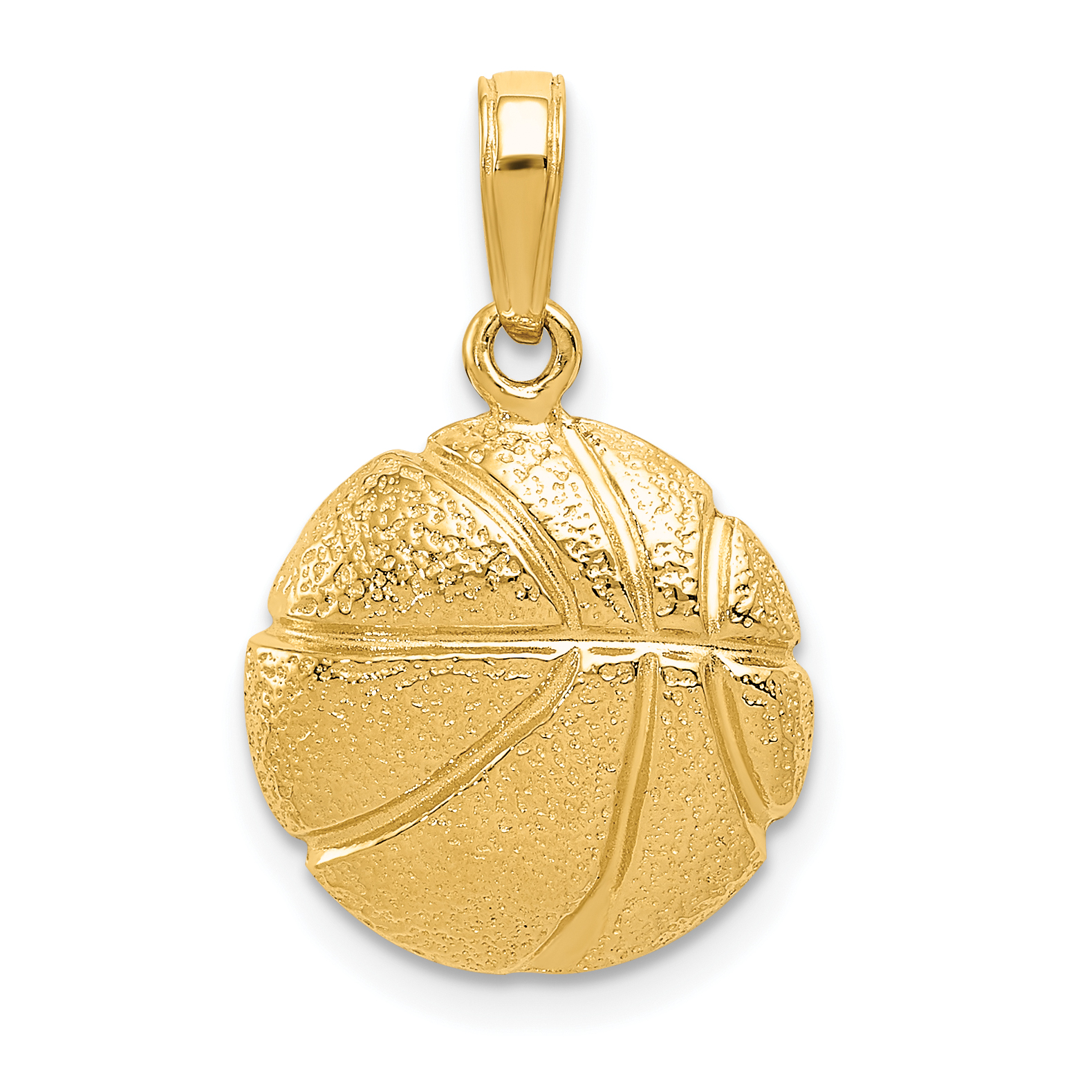 14k Basketball Pendant (C3773)