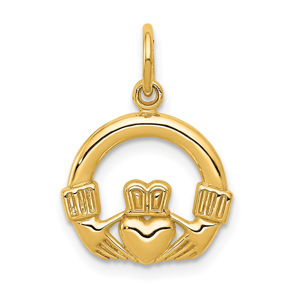 14K Claddagh Charm