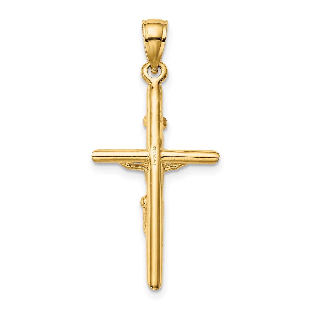 14k INRI Crucifix Pendant (C3895)