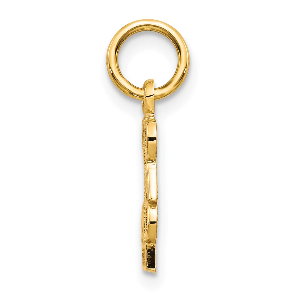 14k #1 DAD Charm (C391)