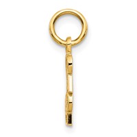 14K #1 Dad Charm view 2