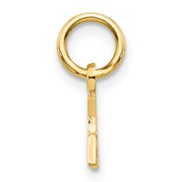 14K Yellow Gold I Heart MY Grandma Charm view 2