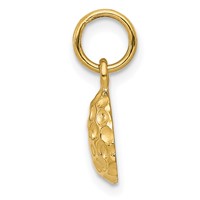 14K Domed Golf Ball Charm view 2