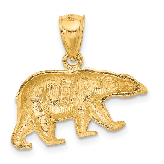 Gold Polished Forest Animal Pendants