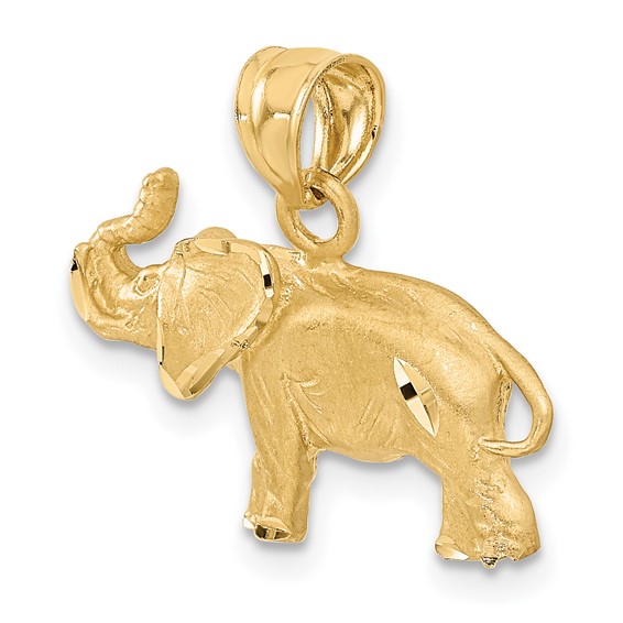 Gold Polished Jungle Animal Pendants