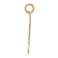 14K Electric Guitar Charm view 2