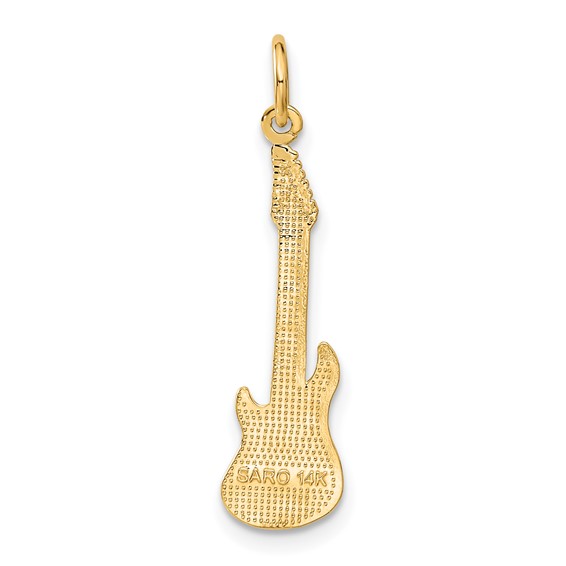 14k Electric Guitar Charm