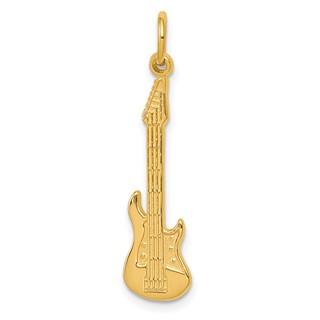 14k Electric Guitar Charm