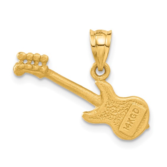 14k 3-D Electric Guitar Charm