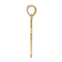 14K Reversible Passion Cross Pendant view 2