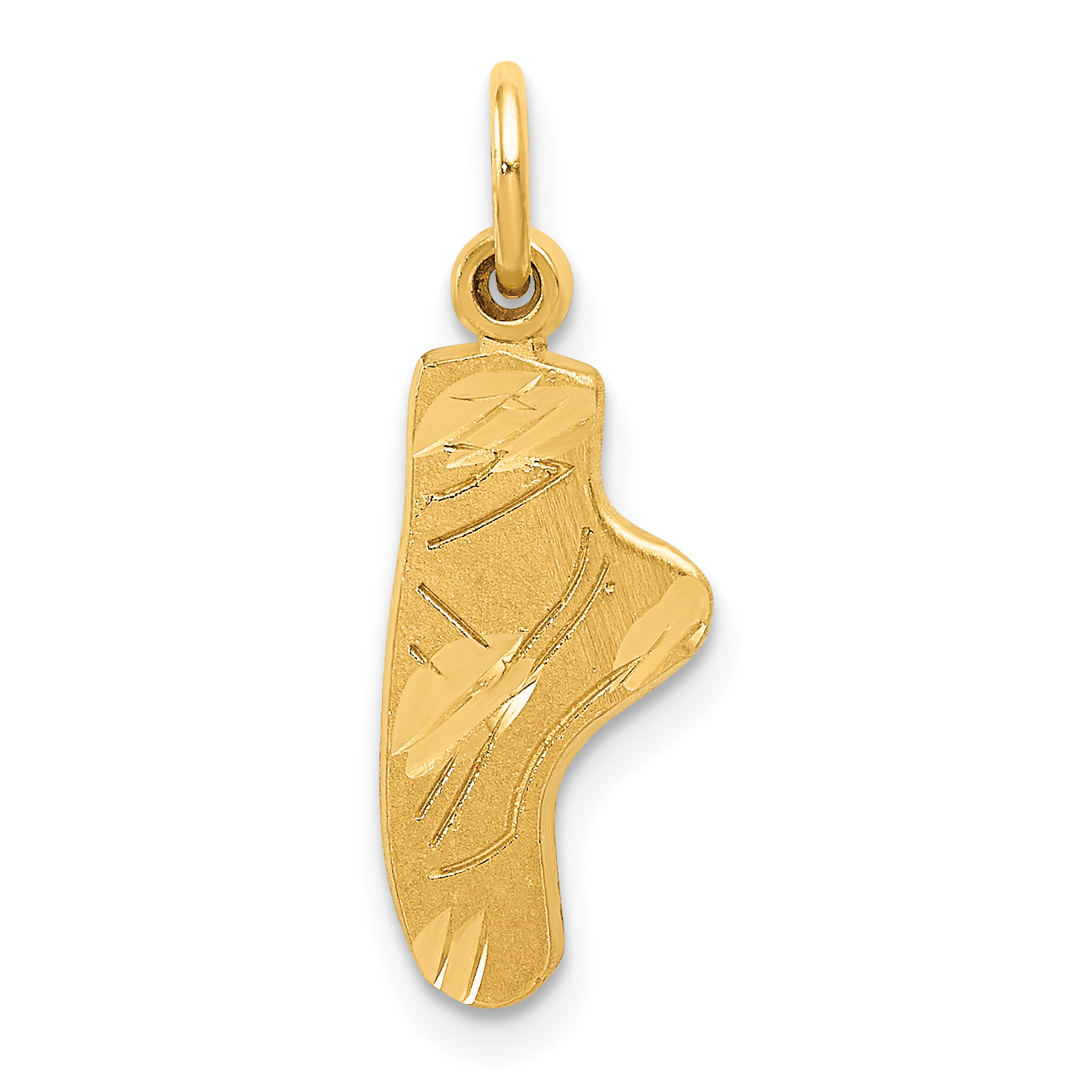 14k Ballet Slipper Charm (C420)