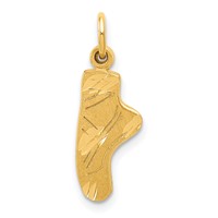 14K Ballet Slipper Charm view 1