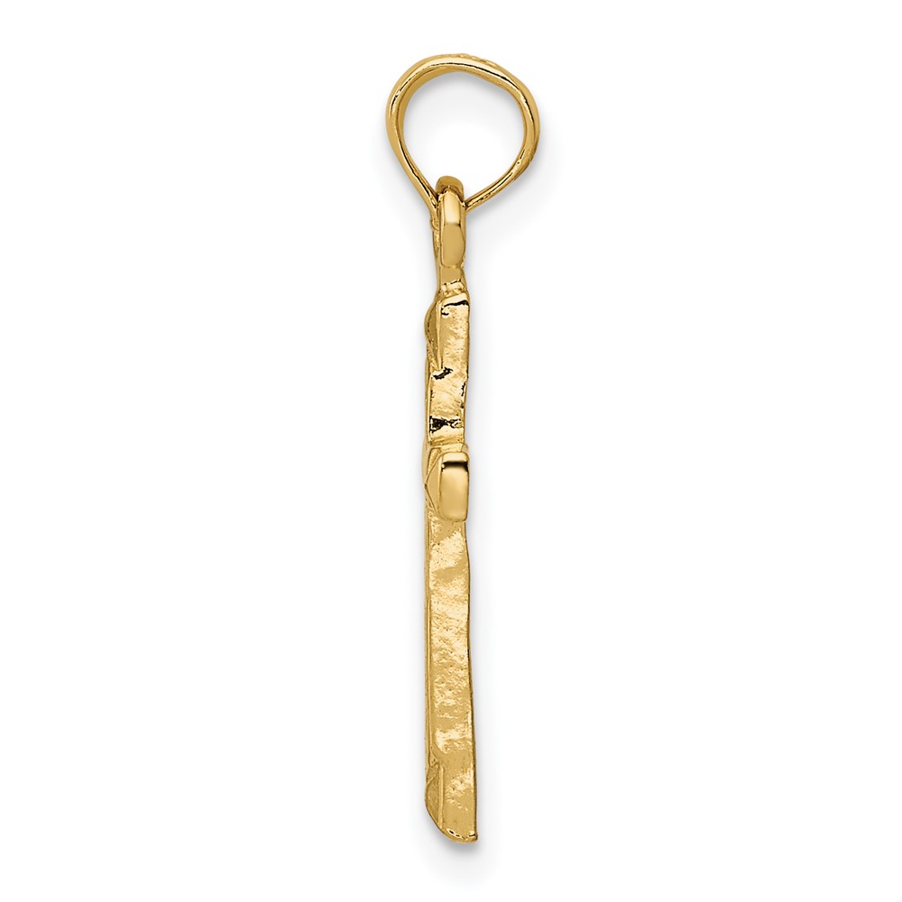14K Cross Pendant (C4227)