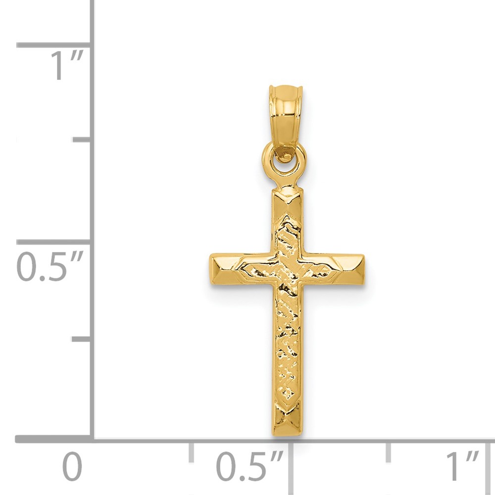 14K Cross Pendant (C4227)