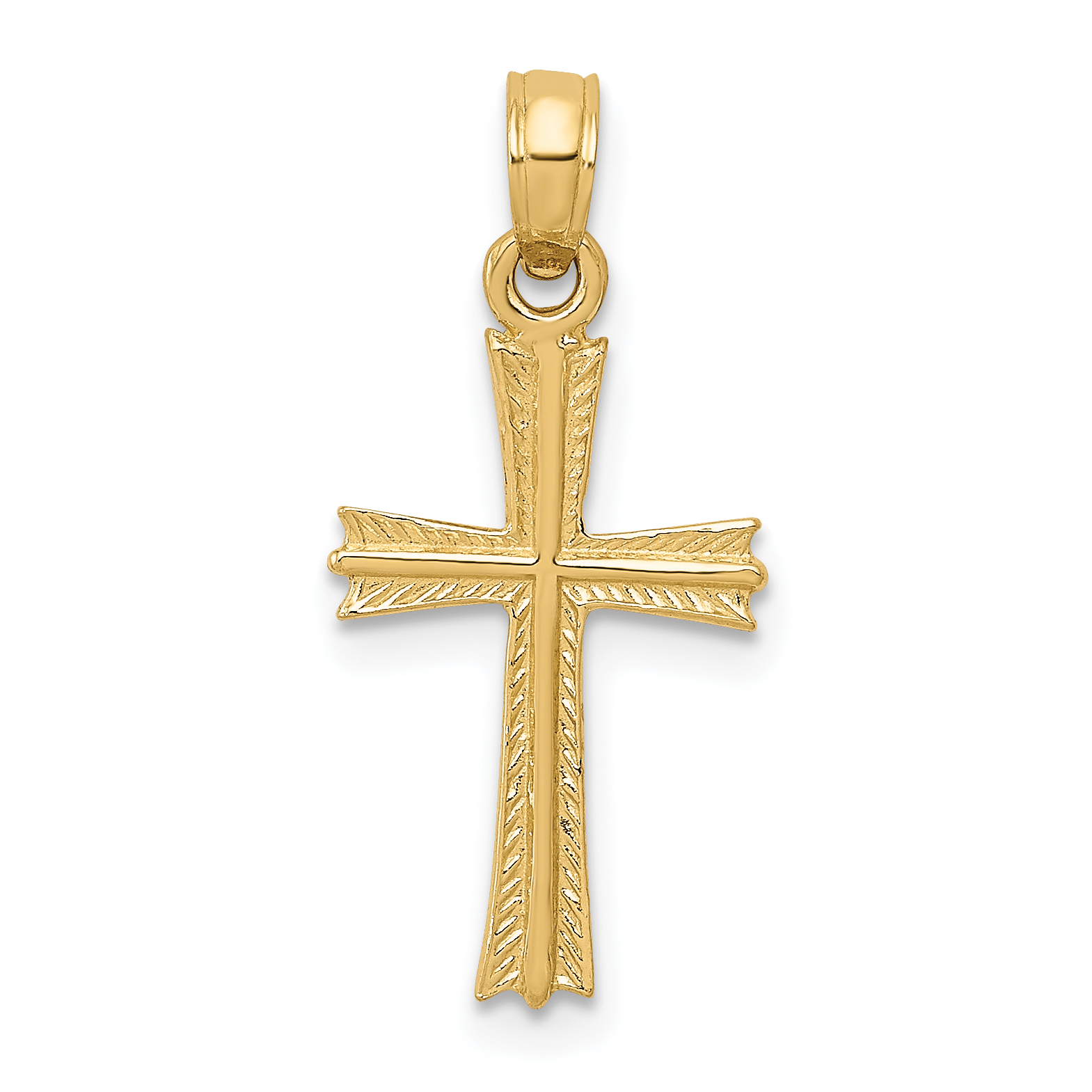 14K Cross Pendant (C4229)