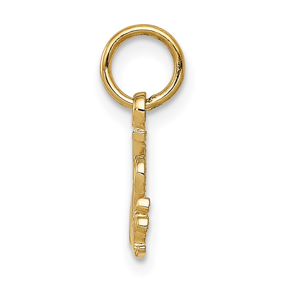 14K I HEART MUSIC Charm (C423)