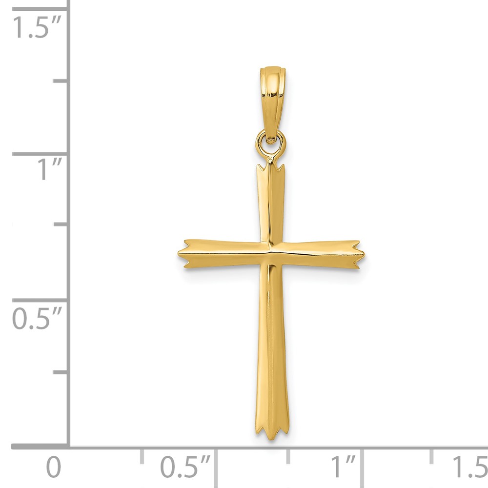 14k Cross Pendant (C4237)