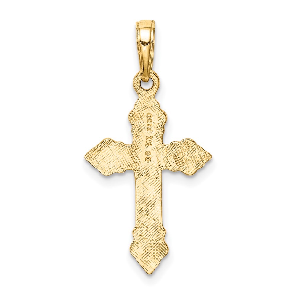 14K Cross Pendant (C4278)
