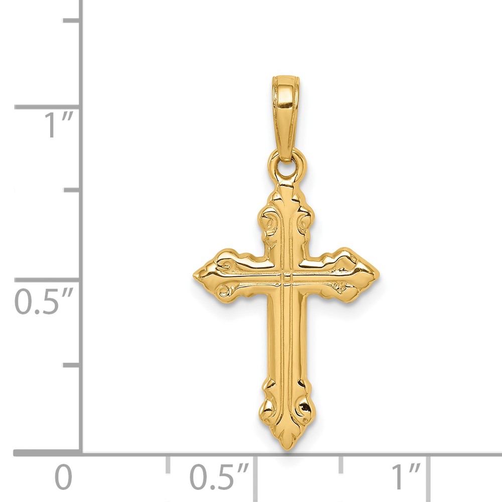 14K Cross Pendant (C4278)