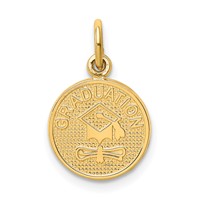 14K Polished Graduation Charm view 1
