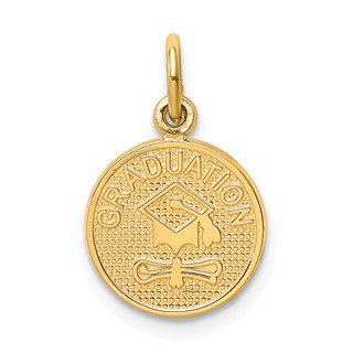 Gold Polished Graduation Pendants