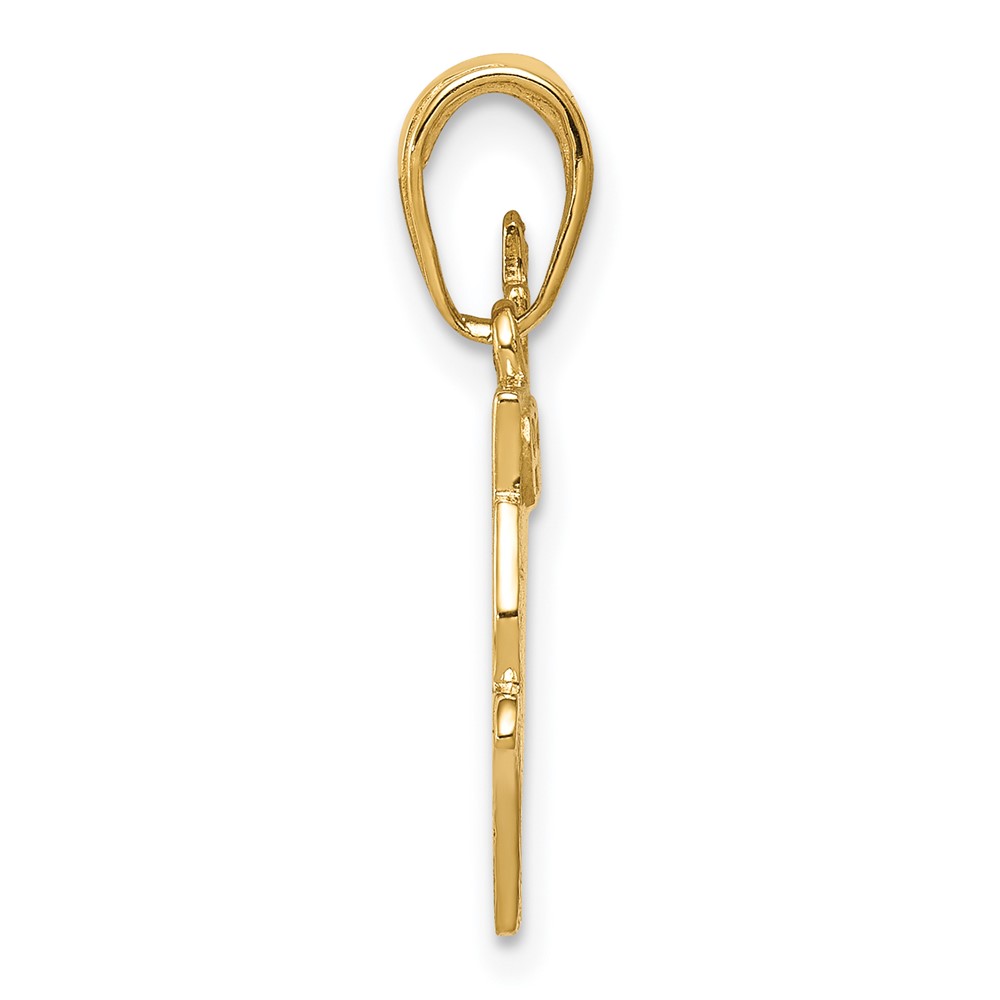 14K Bible, Praying Hands, and Cross Pendant (C4419)