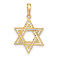 14K Star of David Pendant view 3