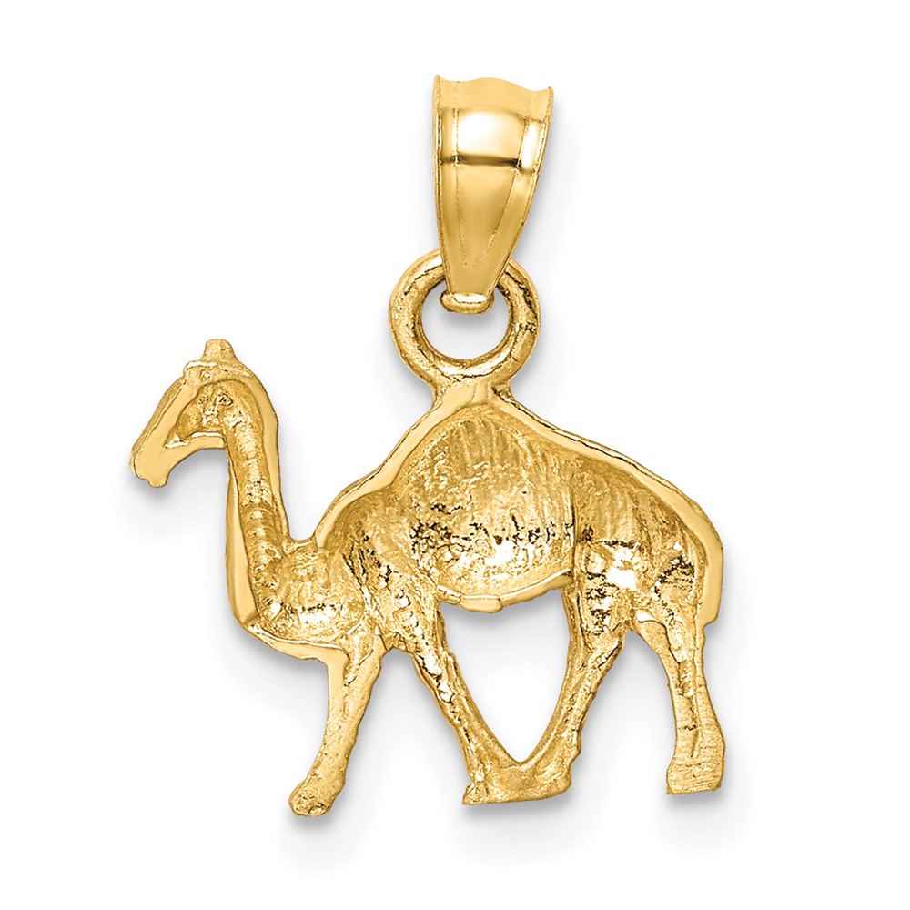 14K D/C Camel Pendant (C4582)