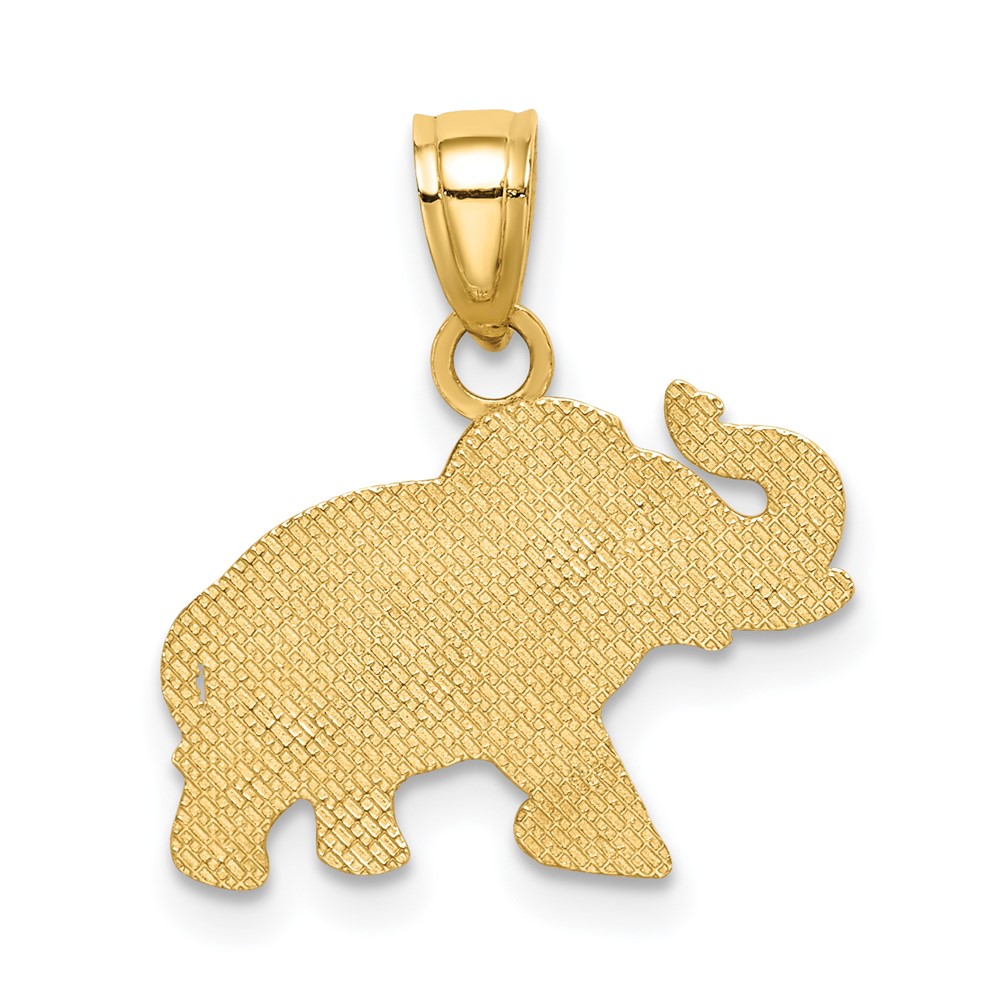 14K Elephant Pendant (C4584)