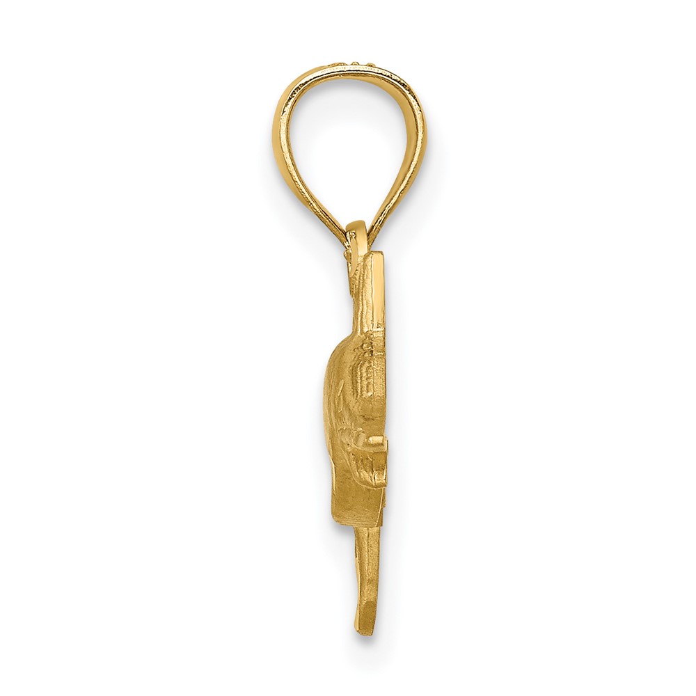 14K D/C Marlin Pendant (C4592)