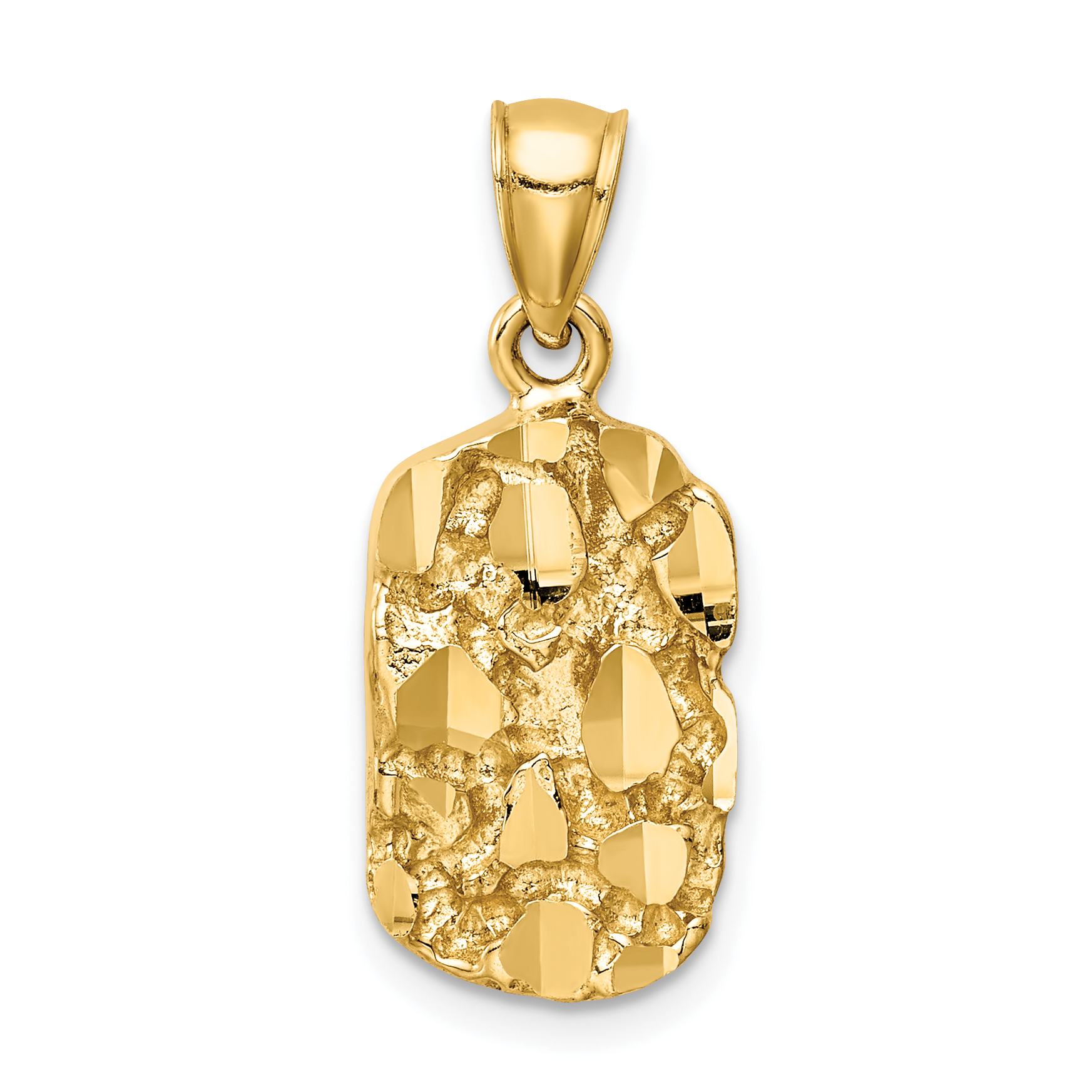 14K Nugget Pendant (C4737)