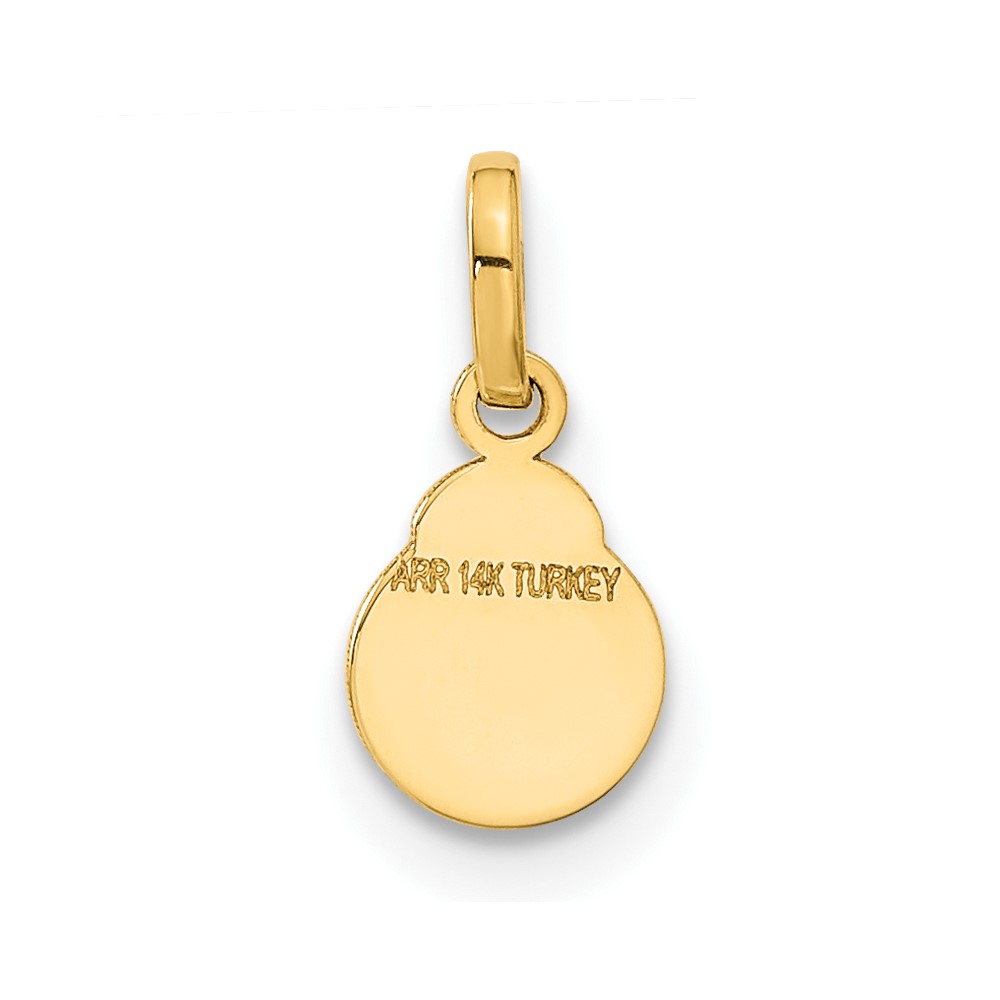 14K Enamel Ladybug Charm (C4786)