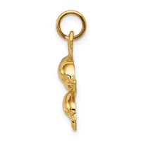 14K Dolphin Pair Charm view 2