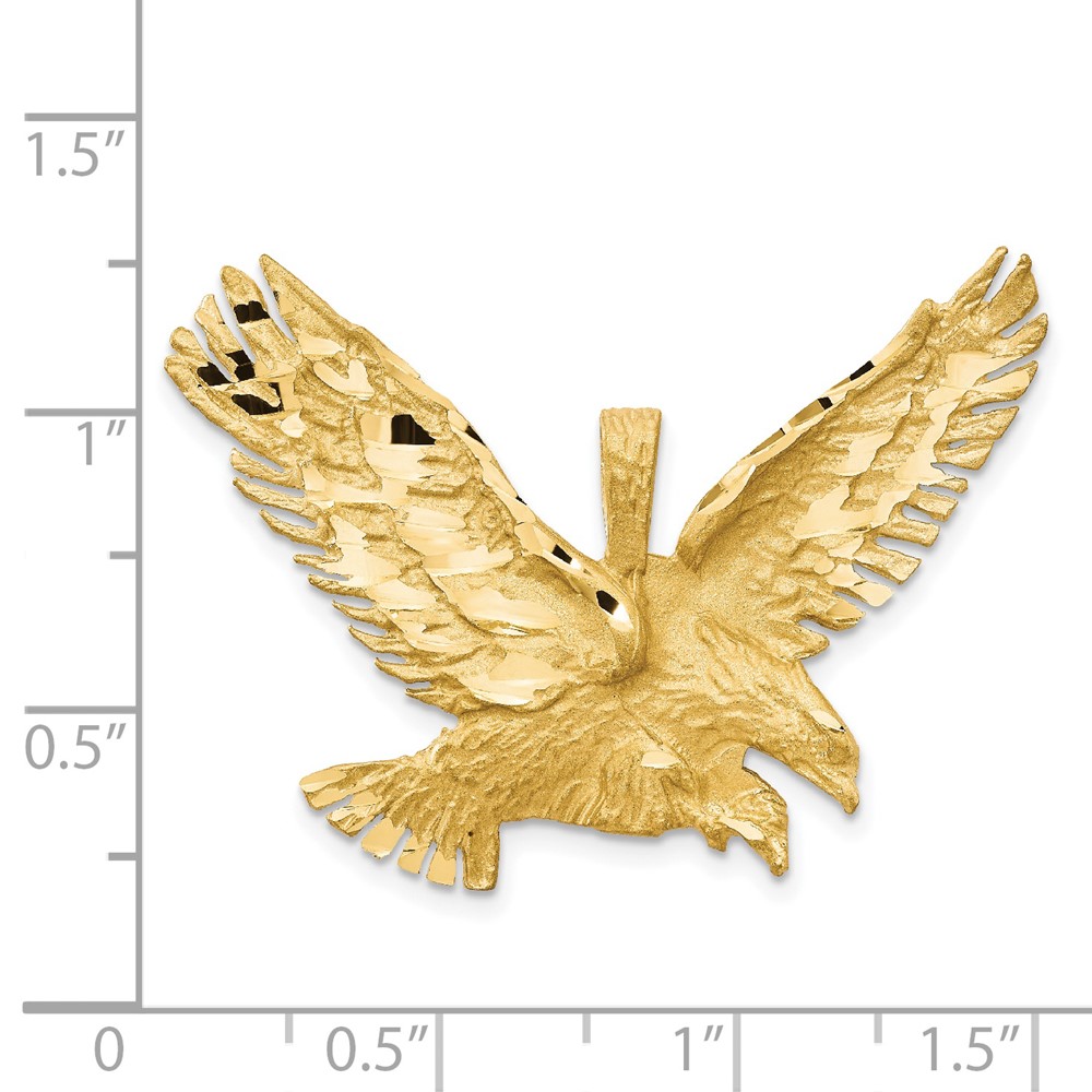 14k Eagle Pendant (C542)