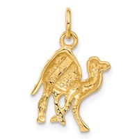 14K Yellow Gold Camel Charm view 3