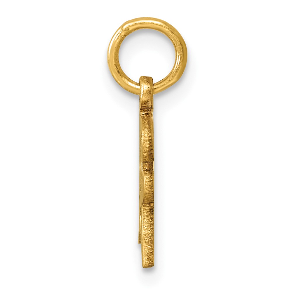 14k Letter A Initial Charm (C565A)