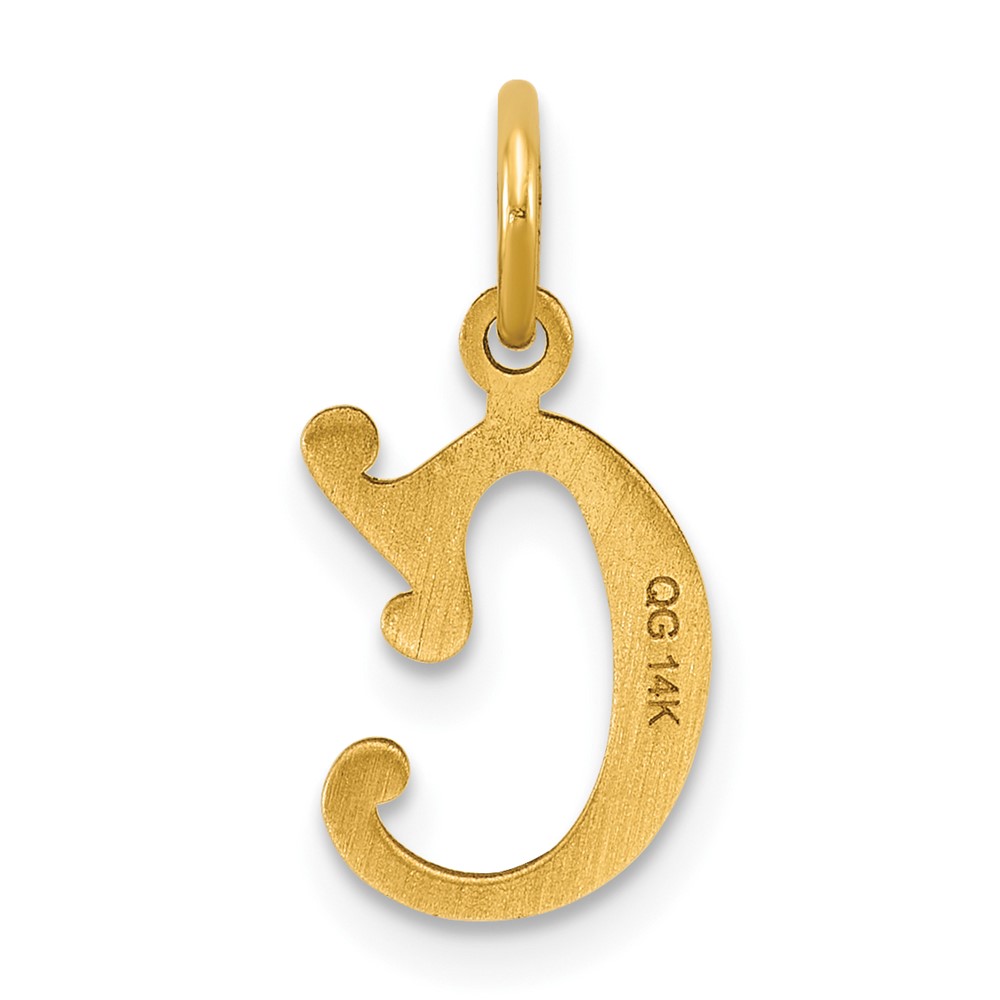 14k Letter C Initial Charm (C565C)