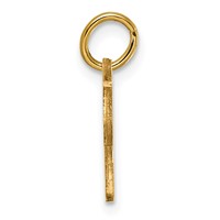 14K Letter F Initial Charm view 2