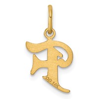 14K Letter F Initial Charm view 3
