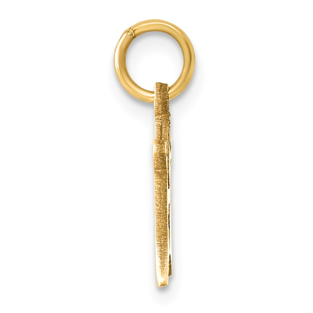 14k Letter H Initial Charm (C565H)