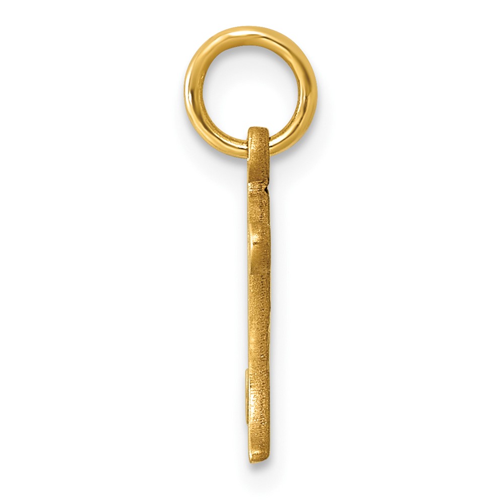 14k Letter K Initial Charm (C565K)