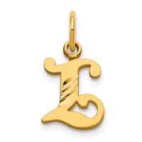 14K Letter L Initial Charm view 1
