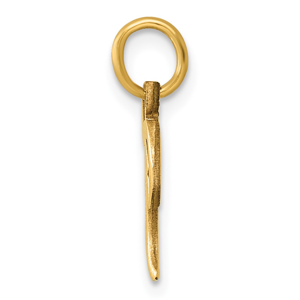 14k Letter T Initial Charm (C565T)