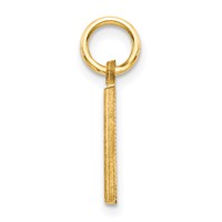 14K Letter a Initial Charm view 2