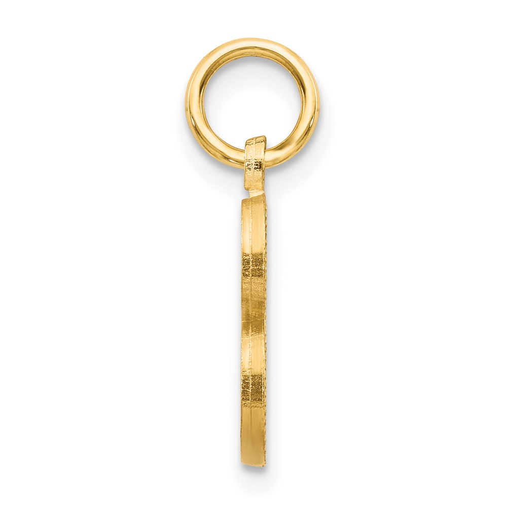14k Letter B Initial Charm (C566B)