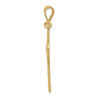 14K Yellow Gold Celtic Cross Pendant view 2