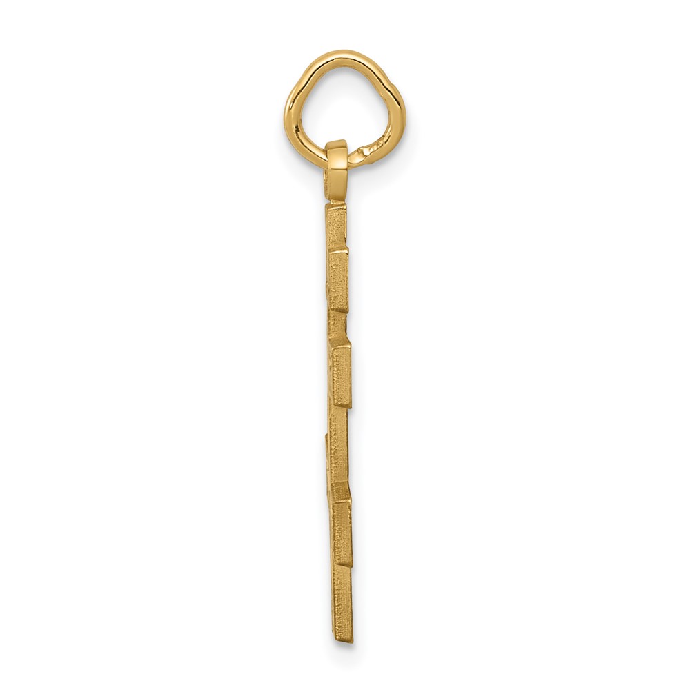 14k Eastern Orthodox Cross Charm (C775)