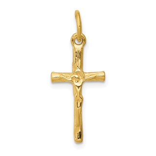 14k Crucifix Charm