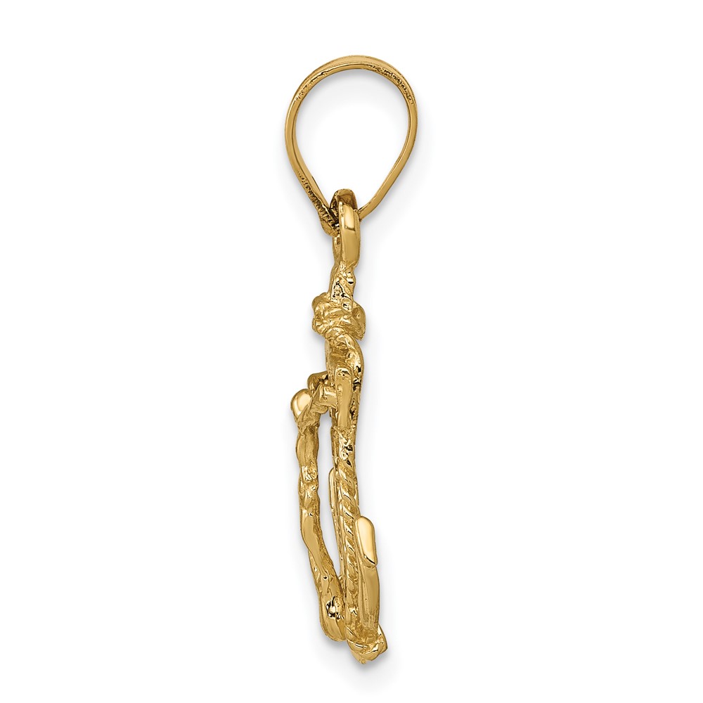 14k Mariners Cross Pendant (C809)