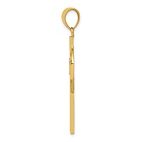 14K Yellow Gold Celtic Cross Pendant view 2
